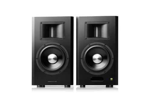 רמקולים 2.0 AIRPULSE A300PRO 160W Bluetooth צבע עץ טבעי