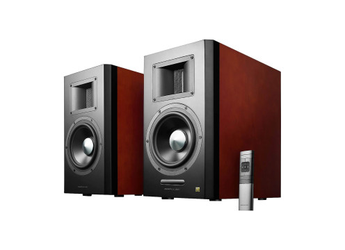 AIRPULSE A300PRO 2.0 160W Speakers Bluetooth Wood