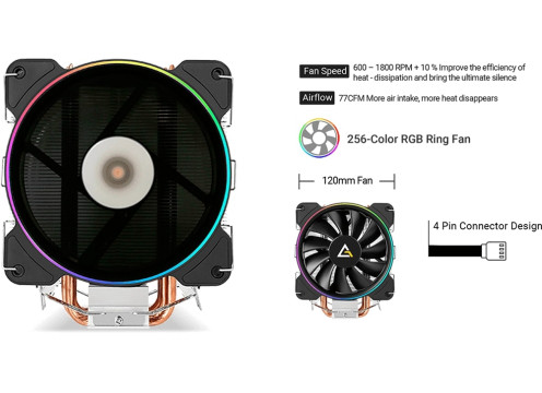 Antec A400 RGB CPU Cooler