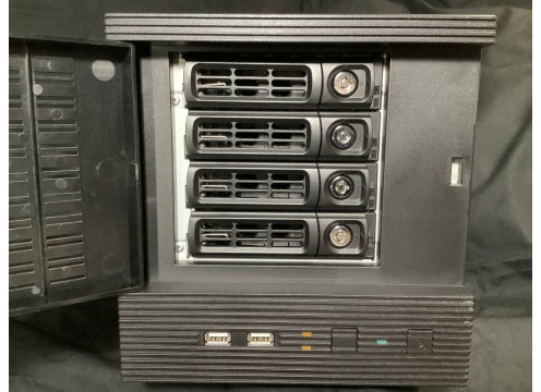 A7879 200W Flex Delta 4x3.5" HOT SWAP + 1x2.5" 120mm Black