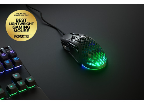 עכבר גיימינג SteelSeries Aerox 5 צבע שחור