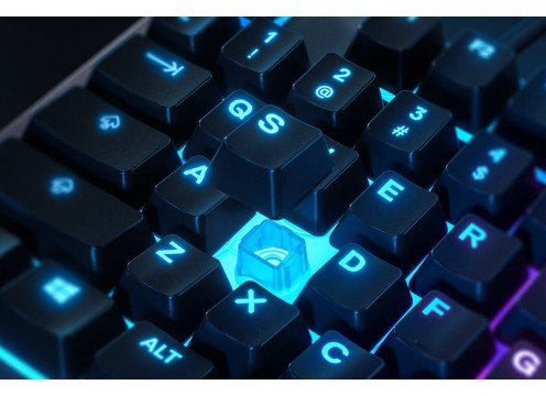 מקלדת גיימינג SteelSeries Apex 3 RGB US אנגלית בלבד