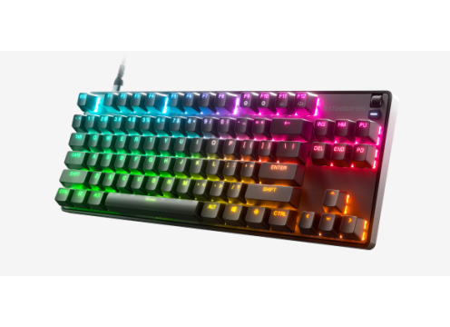 מקלדת גיימרים - מקלדת באנגלית בלבד SteelSeries Apex 9 TKL US