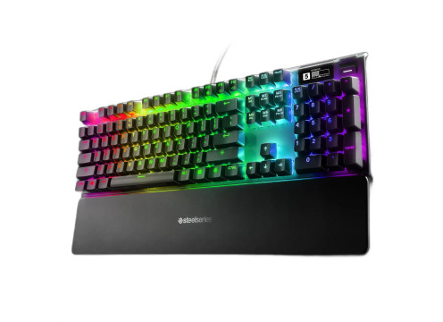 מקלדת גיימינג מכאנית SteelSeries Apex Pro US אנגלית בלבד