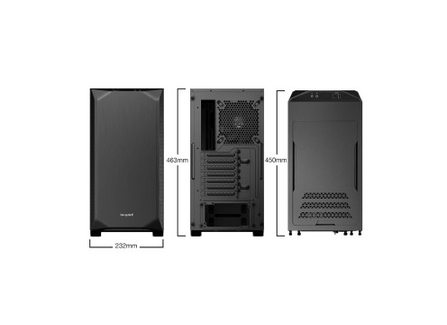 be quiet! Case PURE BASE 500 Black