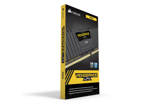 Corsair DDR4 16G (2x8G) 4600 CL19 Vengeance LPX Black