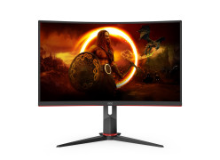 מסך גיימינג קעור AOC 27" FHD 240Hz 0.5ms VA
