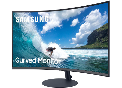 מסך גיימינג קעור Samsung 31.5" C32T550FDR FHD 75Hz