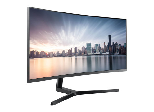 מסך מחשב קעור Samsung 34" C34H890WGR Ultra WQHD USB-C