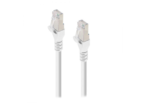 כבל רשת 2 מטר ALOGIC CAT6a S/FTP 26AWG 10G 750Hz LSZH 2m White