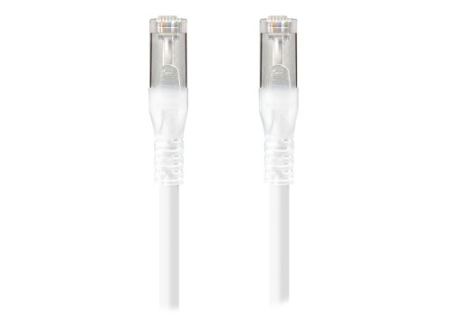 כבל רשת 2 מטר ALOGIC CAT6a S/FTP 26AWG 10G 750Hz LSZH 2m White