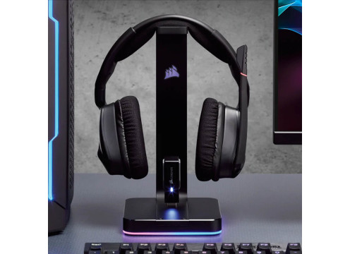 Corsair ST100 RGB Premium Headset Stand with 7.1 Surround Sound