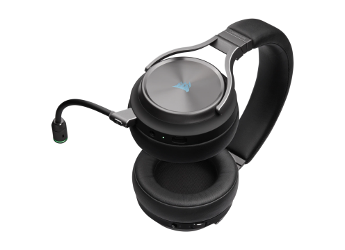 Corsair VIRTUOSO RGB Wireless SE High-Fidelity Gaming Headset — Gunmetal