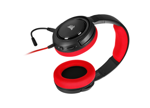 Corsair HS35 Stereo Gaming Headset - Red