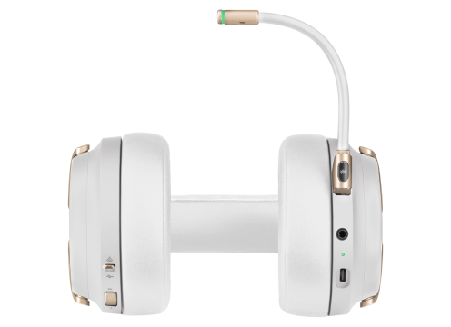 Corsair VIRTUOSO RGB Wireless High-Fidelity Headset — Pearl
