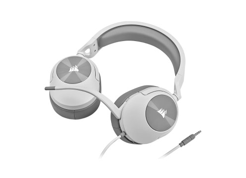 Corsair HS55 STEREO Wired Gaming Headset White