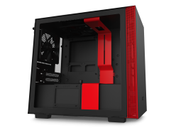 NZXT H210 Matte Black/Red