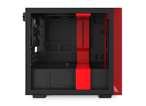 מארז מחשב NZXT H210 Matte Black/Red