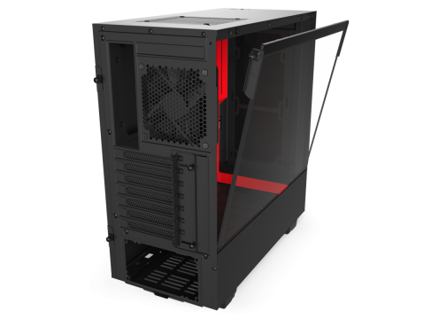 מארז מחשב NZXT H510 Matte Black/Red