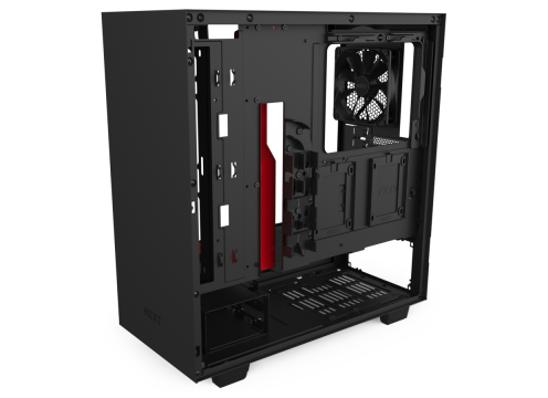 NZXT H510 Matte Black/Red