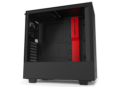 NZXT H510 Matte Black/Red