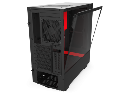 NZXT H510i Matte Black/Red