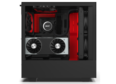 מארז מחשב NZXT H510i Matte Black/Red