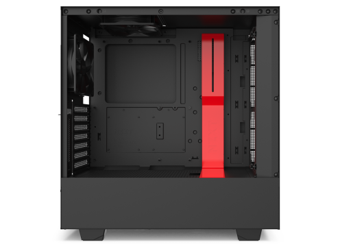 NZXT H510i Matte Black/Red