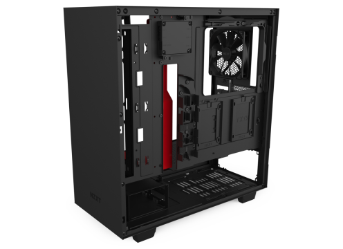 NZXT H510i Matte Black/Red