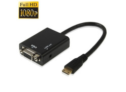 Mini HDMI to VGA + Audio