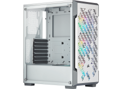 Corsair iCUE 220T RGB Airflow Tempered Glass Mid-Tower Smart Case White