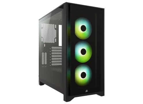 מארז מחשב Corsair iCUE 4000X RGB TG Black