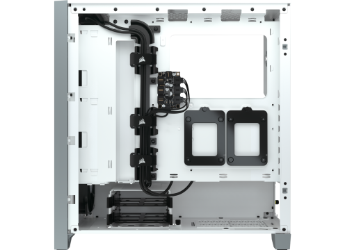מארז מחשב Corsair iCUE 4000X RGB TG White