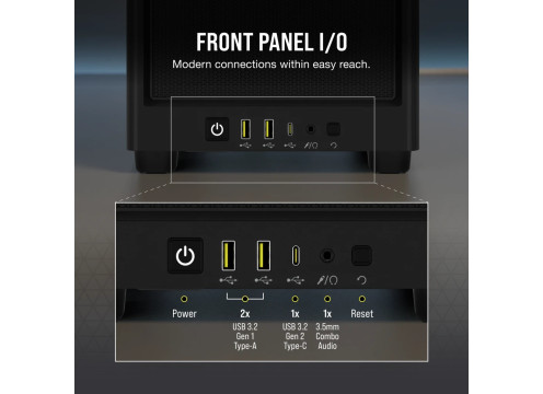 מארז מחשב Corsair 2000D Airflow Mini