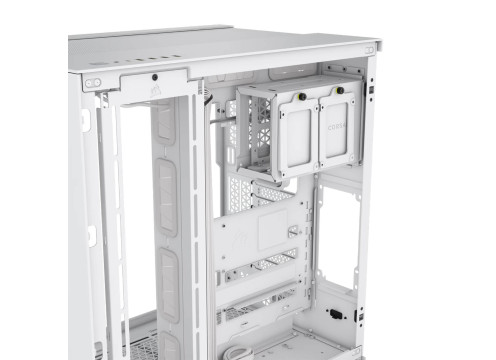 מארז מחשב Corsair 6500X Tempered Glass Mid-Tower White