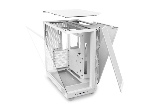 מארז מחשב NZXT H6 Flow White