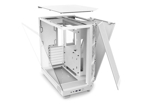 מארז מחשב NZXT H6 Flow RGB White