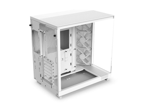מארז מחשב NZXT H6 Flow RGB White