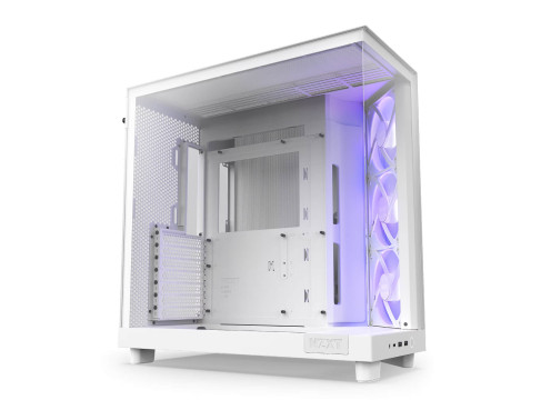 מארז מחשב NZXT H6 Flow RGB White