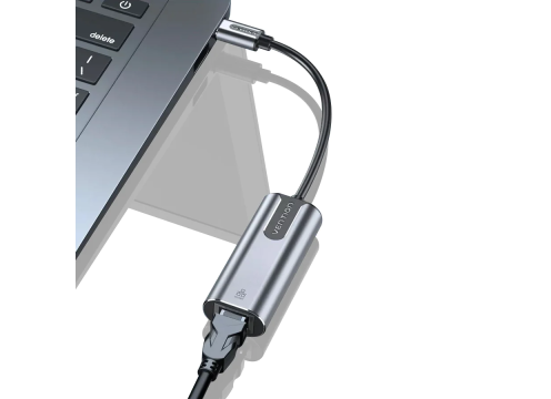 Vention USB-C to LAN Gigabit 0.15M Gigabit Ethernet Adapter