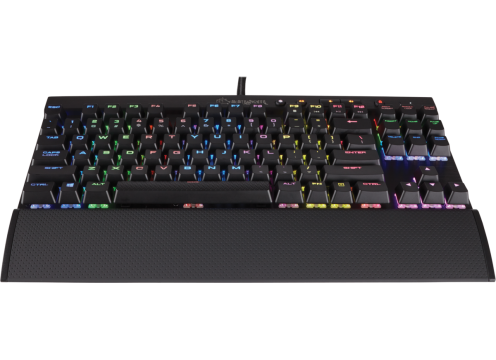 Corsair K65 LUX RGB Compact Mechanical Gaming Keyboard - Cherry MX RGB Red