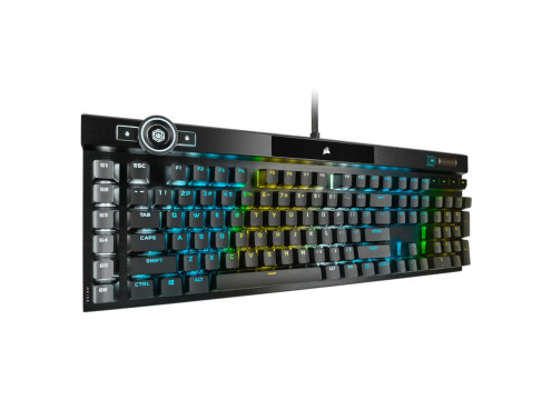 מקלדת גיימינג מכאנית אופטית (אנגלית בלבד) Corsair K100 RGB OPX RGB