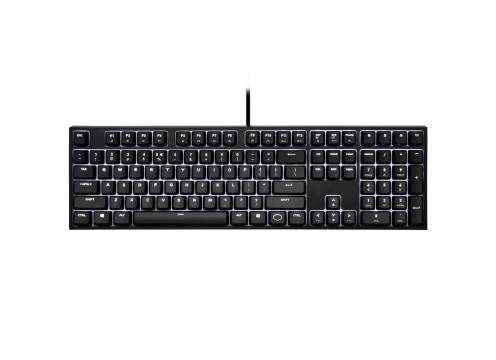מקלדת גיימינג מכאנית CoolerMaster CK320 Cherry MX Red עברית/אנגלית