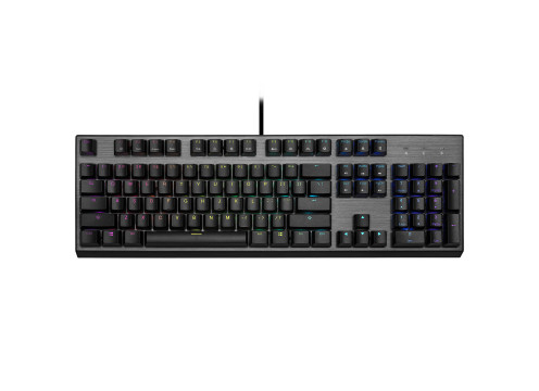 מקלדת גיימינג מכאנית CoolerMaster CK350 Blue Switch עברית/אנגלית