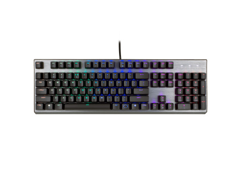 מקלדת גיימינג מכאנית CoolerMaster CK350 Brown Switch עברית/אנגלית