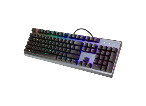 מקלדת גיימינג מכאנית CoolerMaster CK350 Brown Switch עברית/אנגלית