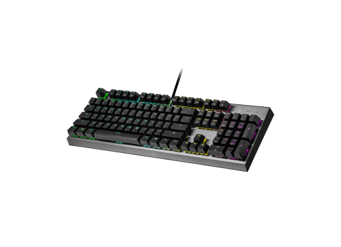 מקלדת גיימינג מכאנית CoolerMaster CK350 Red Switch עברית/אנגלית
