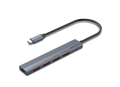 מתאם Vention USB-C to USB-A x4 | USB-C | HUB