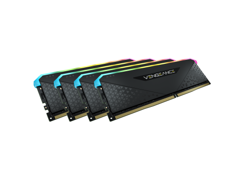 Corsair DDR4 64G (4x16G) 3200 CL16 Vengeance RGB RS Black