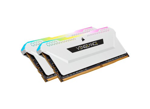 Corsair DDR4 16G (2x8G) 3600 CL18 Vengeance RGB PRO SL White